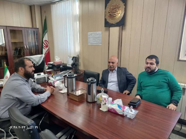 آغاز یک پروژه خیرساز | دیدار رئیس اتحادیه طلا شهرستان ری با بخشدار فشافویه آغاز یک پروژه خیرساز | دیدار رئیس اتحادیه طلا شهرستان ری با بخشدار فشافویه